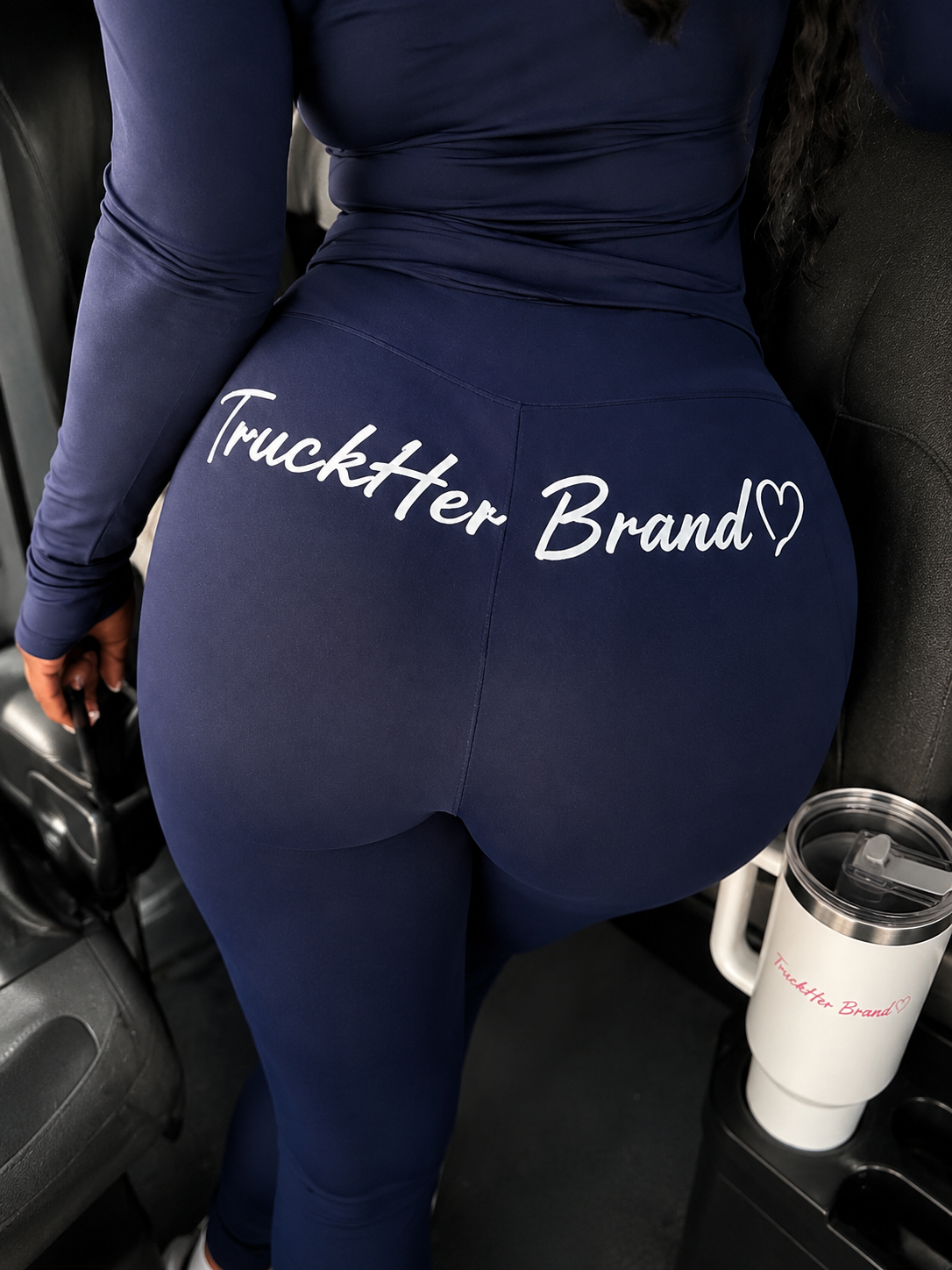 TruckHer Brand♡ Signature Set – Navy & White