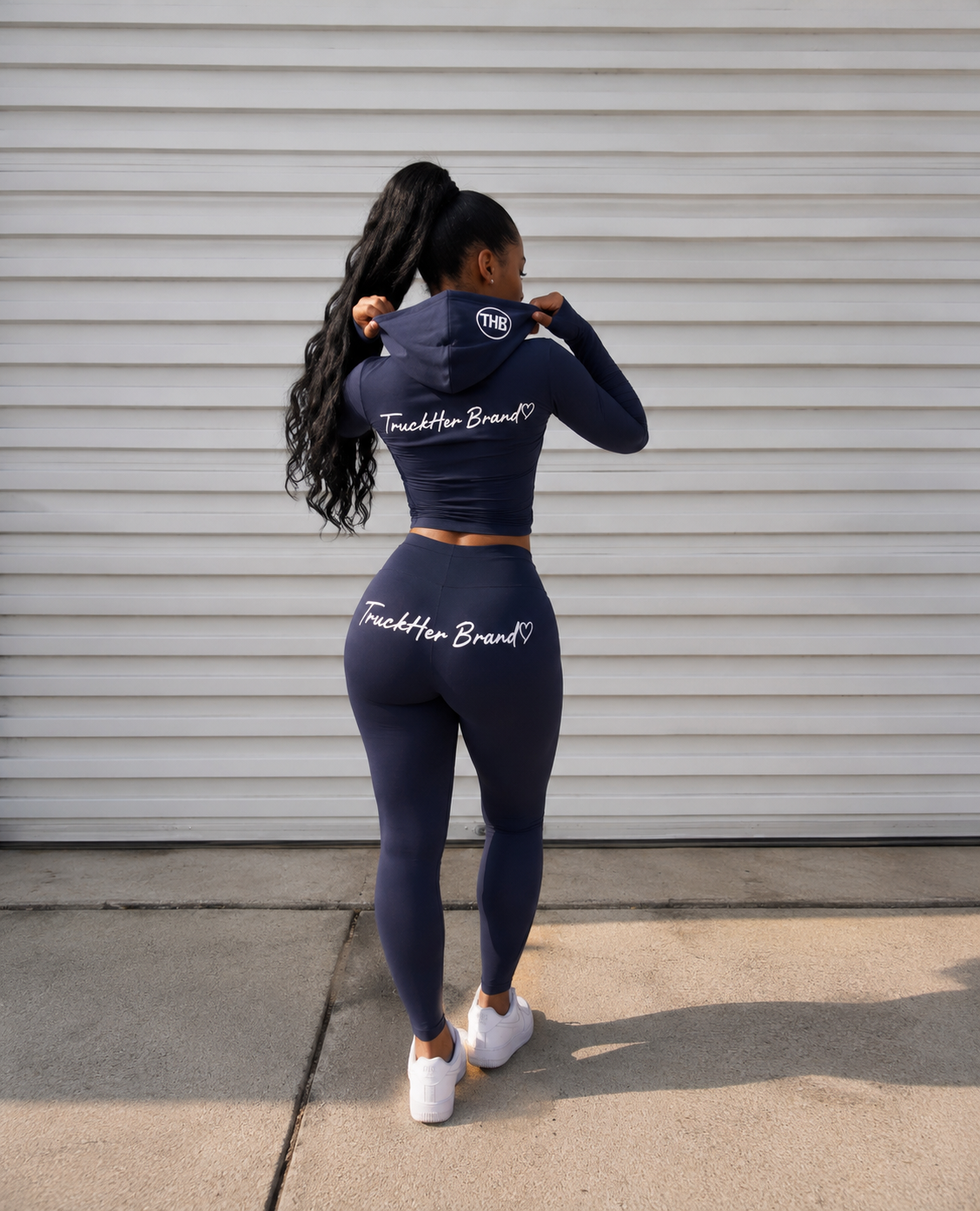 TruckHer Brand♡ Signature Set – Navy & White